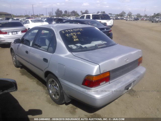 1NXAE09BXRZ201612 - 1994 TOYOTA COROLLA LE/DX GRAY photo 3