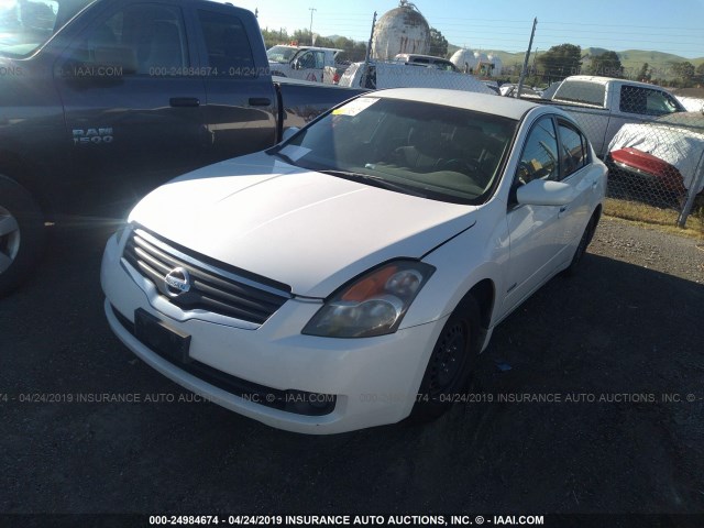 1N4CL21E27C208647 - 2007 NISSAN ALTIMA HYBRID WHITE photo 6