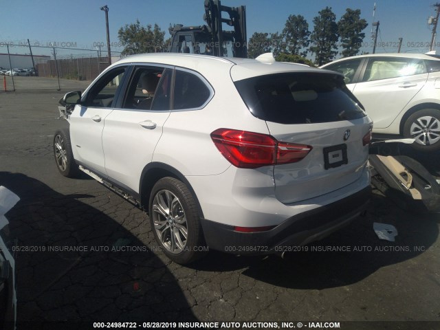 WBXHT3C36G5E56797 - 2016 BMW X1 XDRIVE28I WHITE photo 3