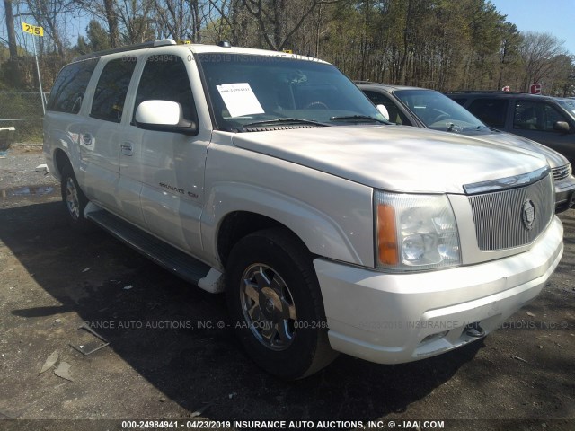 3GYFK66N24G131534 - 2004 CADILLAC ESCALADE ESV WHITE photo 1