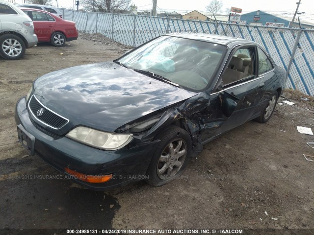 19UYA2256WL011596 - 1998 ACURA 3.0CL GREEN photo 6