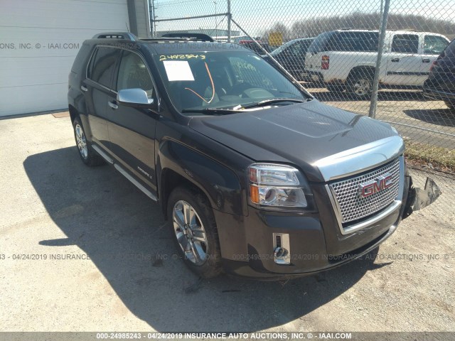 2GKFLZEK2F6203119 - 2015 GMC TERRAIN DENALI BLACK photo 1