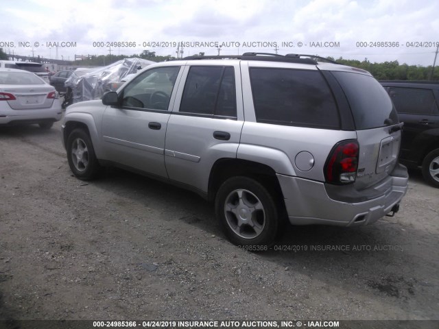 1GNDS13S672130921 - 2007 CHEVROLET TRAILBLAZER LS/LT Champagne photo 3