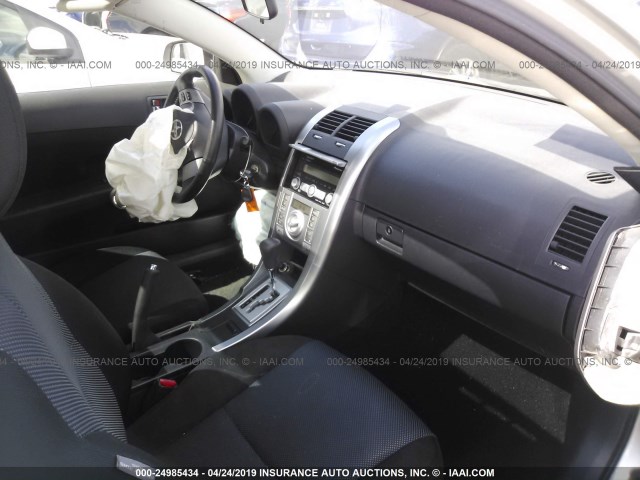 JTKDE167580240095 - 2008 TOYOTA SCION TC SILVER photo 5