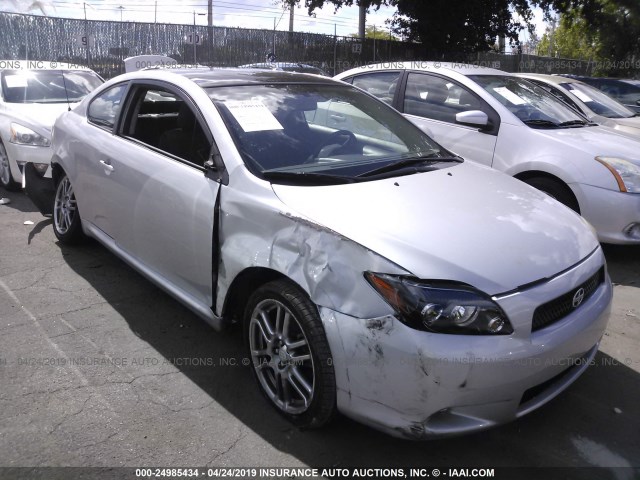 JTKDE167580240095 - 2008 TOYOTA SCION TC SILVER photo 6