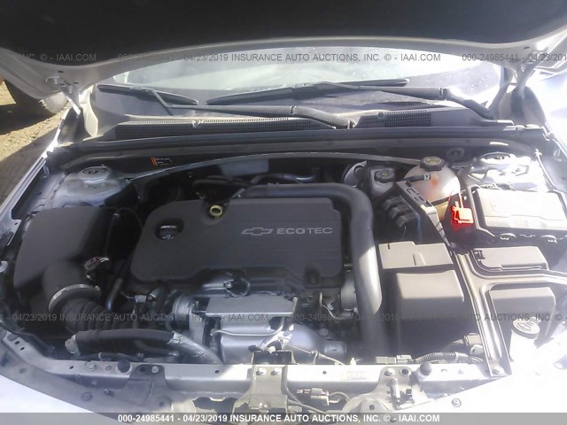 1G1ZB5ST8HF114996 - 2017 CHEVROLET MALIBU LS SILVER photo 10