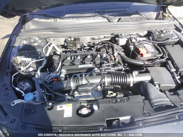 1HGCV1F65JA173770 - 2018 HONDA ACCORD EXL 黑色 照片 10