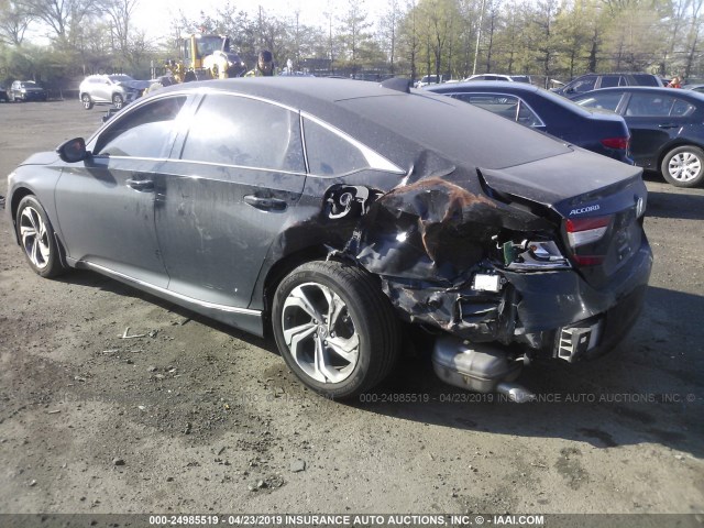 1HGCV1F65JA173770 - 2018 HONDA ACCORD EXL 黑色 照片 3