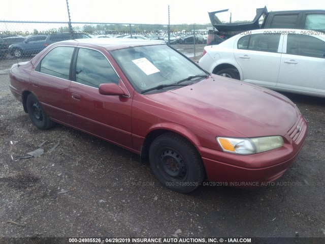 4T1BG22K4VU003932 - 1997 TOYOTA CAMRY CE/LE/XLE RED photo 1