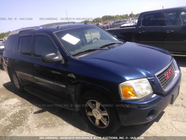 1GKET12S246175990 - 2004 GMC ENVOY XUV BLUE photo 1