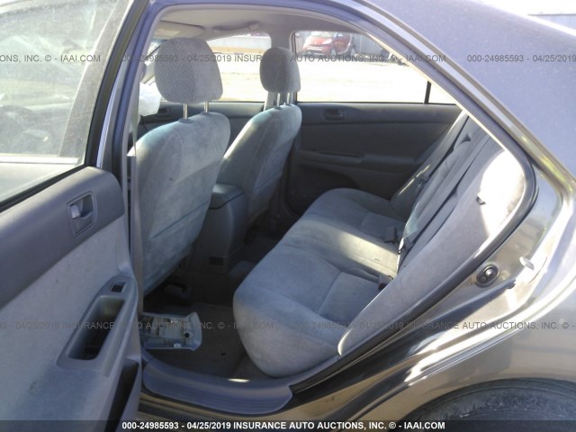 4T1BE32K53U757852 - 2003 TOYOTA CAMRY LE/XLE/SE Pewter photo 8