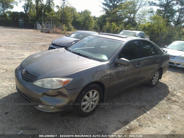 4T1BF32K43U549572 - 2003 TOYOTA CAMRY LE/XLE/SE GRAY photo 2