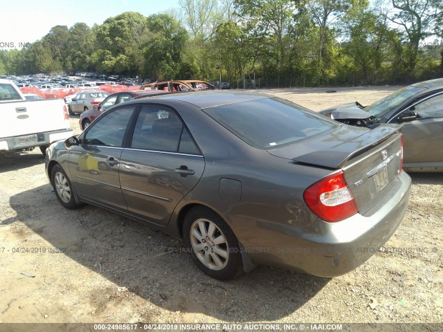 4T1BF32K43U549572 - 2003 TOYOTA CAMRY LE/XLE/SE GRAY photo 3