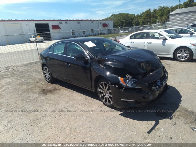 LYV402HK6HB132312 - 2017 VOLVO S60 PREMIER BLACK photo 1