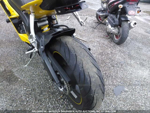 JYARJ16E48A010058 - 2008 YAMAHA YZFR6 YELLOW photo 6