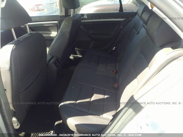 3VWEF71K07M150496 - 2007 VOLKSWAGEN JETTA WOLFSBURG 银色 照片 8