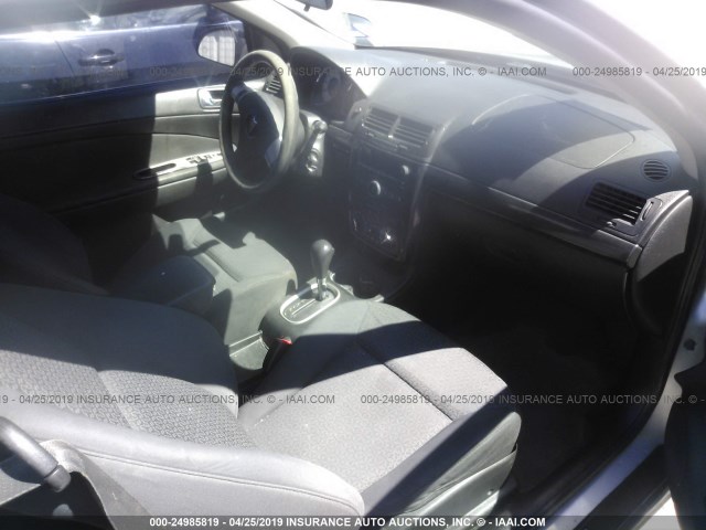 1G2AL18F687217358 - 2008 PONTIAC G5 SILVER photo 5