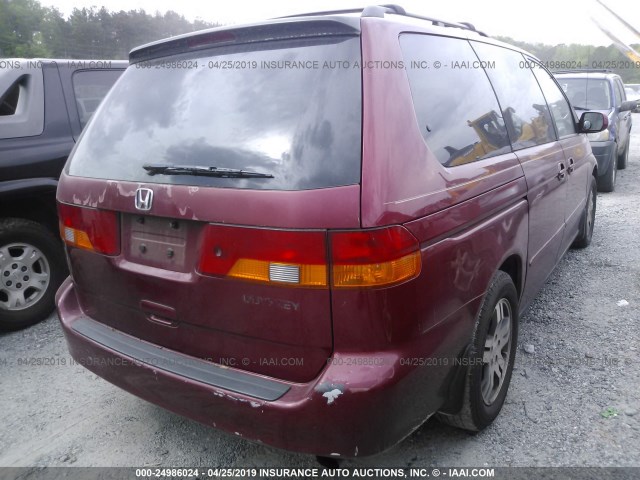 5FNRL18973B009744 - 2003 HONDA ODYSSEY EXL MAROON photo 6