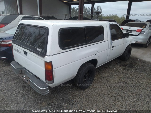 1N6SD11S2NC363079 - 1992 NISSAN TRUCK SHORT WHEELBASE WHITE photo 4