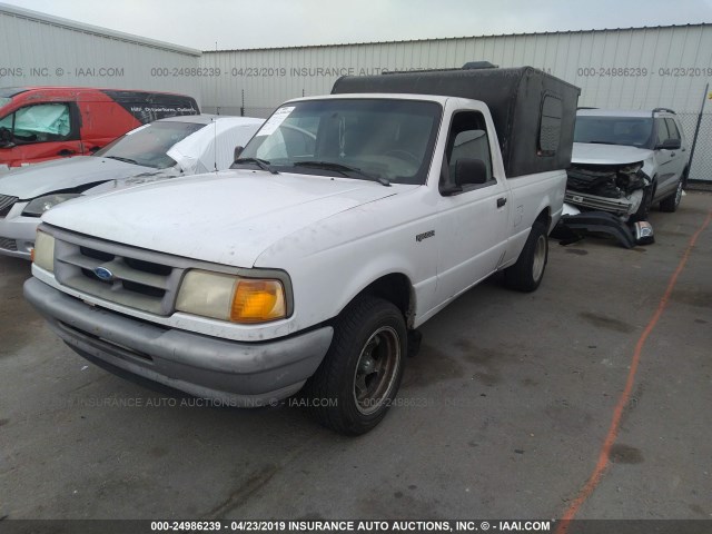 1FTCR10A9VPB58420 - 1997 FORD RANGER WHITE photo 2