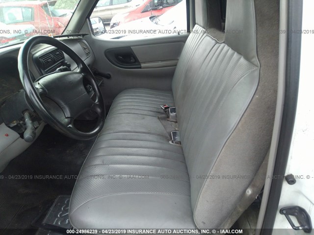 1FTCR10A9VPB58420 - 1997 FORD RANGER WHITE photo 8