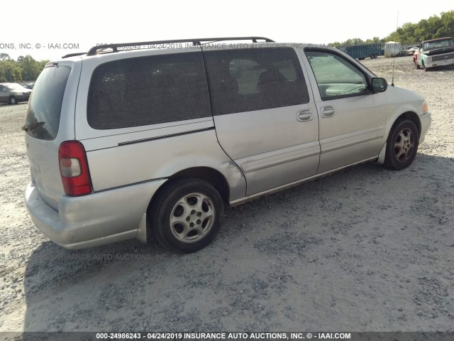 1GHDX23EX2D117820 - 2002 OLDSMOBILE SILHOUETTE ECONOMY SILVER photo 4