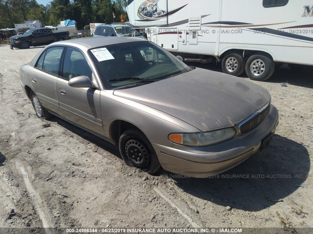 2G4WY55J711275013 - 2001 BUICK CENTURY LIMITED TAN photo 1