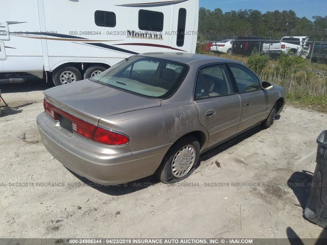 2G4WY55J711275013 - 2001 BUICK CENTURY LIMITED TAN photo 4