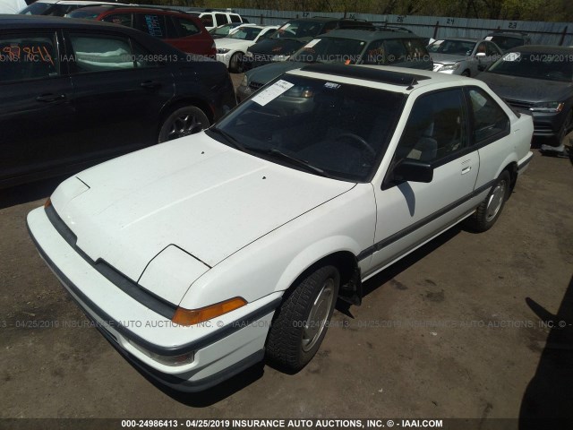 JH4DA3450JS036524 - 1988 ACURA INTEGRA LS WHITE photo 2