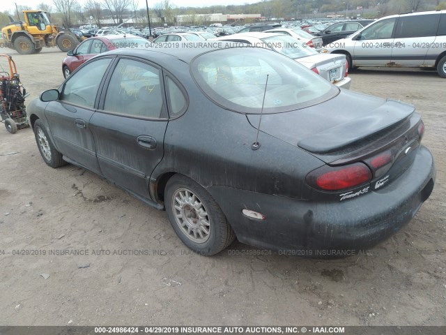 1FAFP53S9WG273167 - 1998 FORD TAURUS SE COMFORT GREEN photo 3