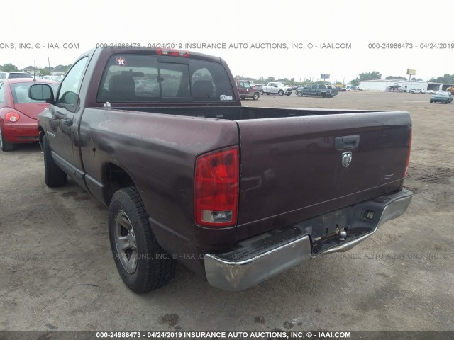 1D7HA16K35J581760 - 2005 DODGE RAM 1500 ST PURPLE photo 3