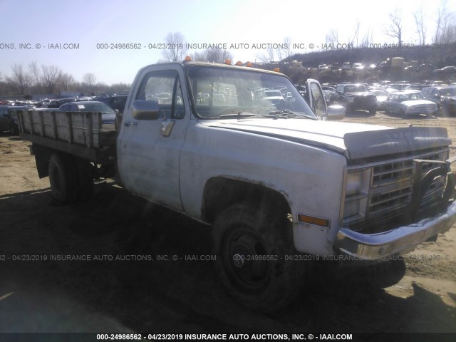 1GBJK34JXEV125072 - 1984 CHEVROLET K30 WHITE photo 1