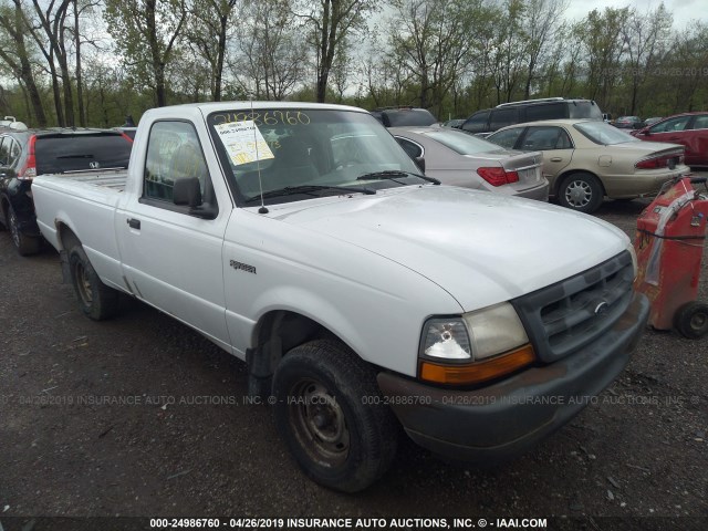 1FTYR10U7WUB69466 - 1998 FORD RANGER WHITE photo 1