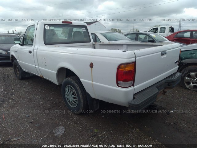 1FTYR10U7WUB69466 - 1998 FORD RANGER WHITE photo 3