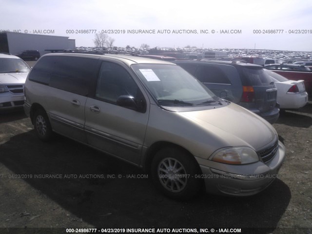 2FMZA5241XBB41116 - 1999 FORD WINDSTAR SE GOLD photo 1