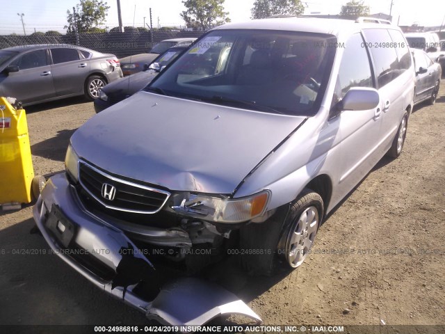 5FNRL18053B143461 - 2003 HONDA ODYSSEY EXL TEAL photo 2