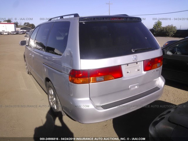 5FNRL18053B143461 - 2003 HONDA ODYSSEY EXL TEAL photo 3