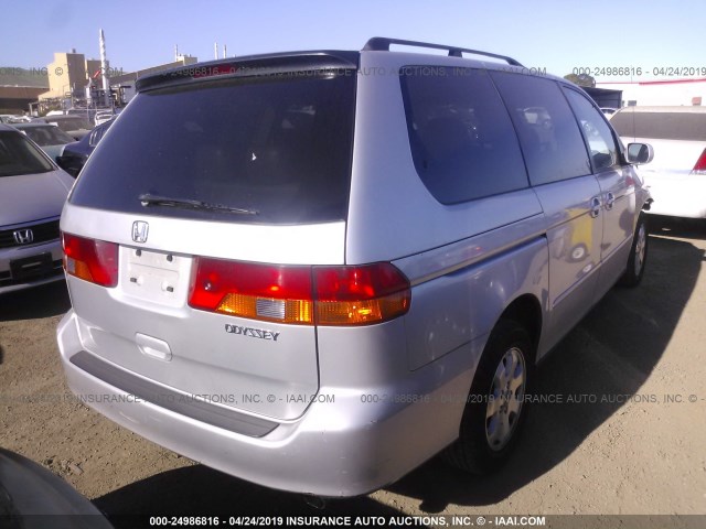 5FNRL18053B143461 - 2003 HONDA ODYSSEY EXL TEAL photo 4