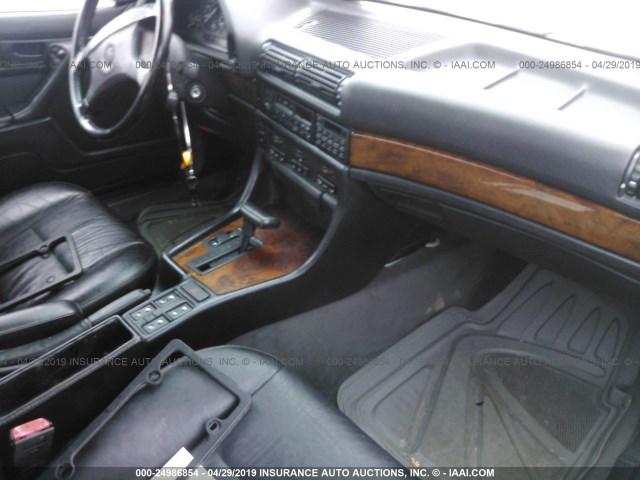 WBAGB4312NDB70901 - 1992 BMW 735 I AUTOMATIC BLUE photo 5