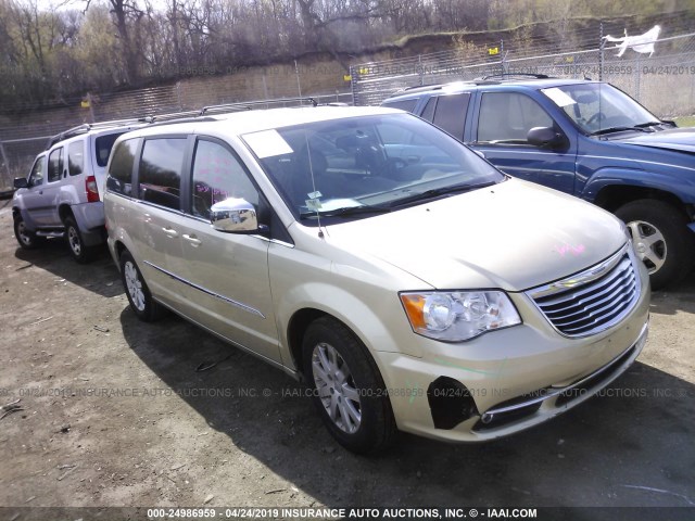 2A4RR8DG5BR714051 - 2011 CHRYSLER TOWN & COUNTRY TOURING L GOLD photo 1