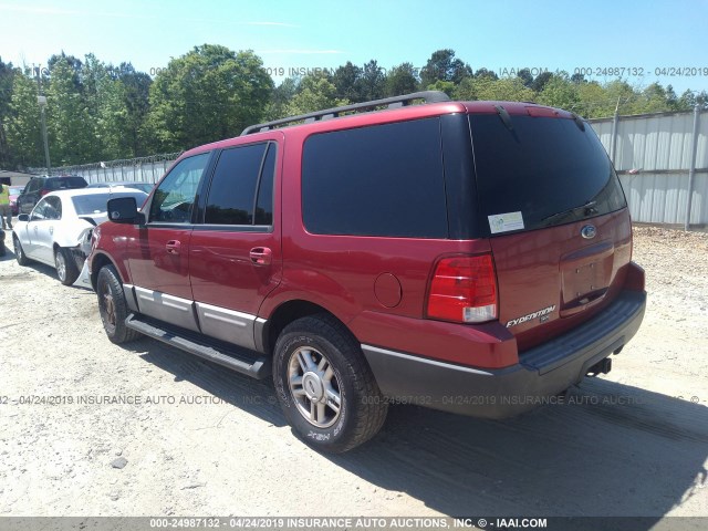 1FMPU15596LA71598 - 2006 FORD EXPEDITION XLT RED photo 3