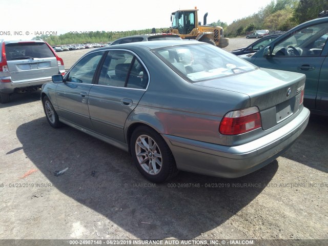 WBADT43403G034690 - 2003 BMW 525 I AUTOMATIC 浅蓝色 照片 3