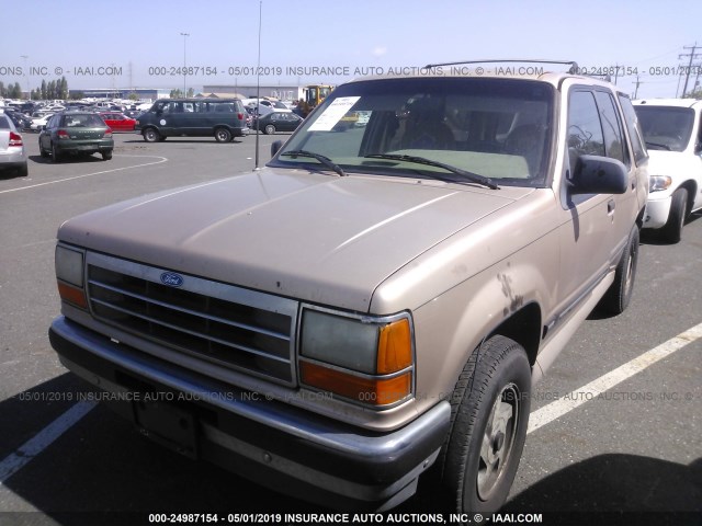 1FMDU34X0RUC99652 - 1994 FORD EXPLORER GOLD photo 2