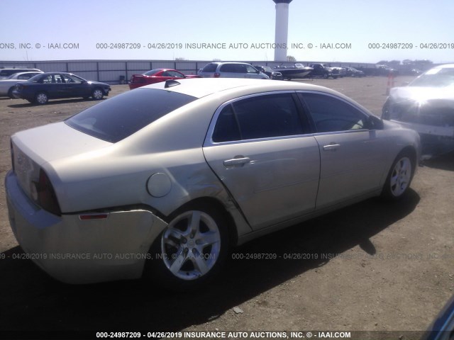 1G1ZB5E05CF257348 - 2012 CHEVROLET MALIBU LS GOLD photo 2