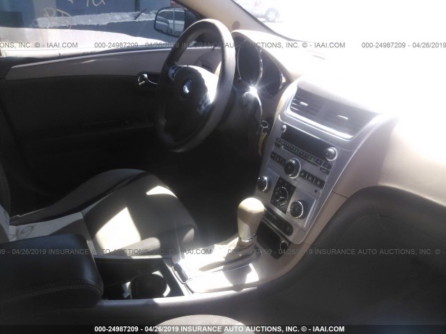 1G1ZB5E05CF257348 - 2012 CHEVROLET MALIBU LS GOLD photo 5