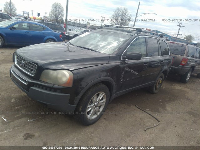 YV4CZ852161269300 - 2006 VOLVO XC90 V8 BLACK photo 2