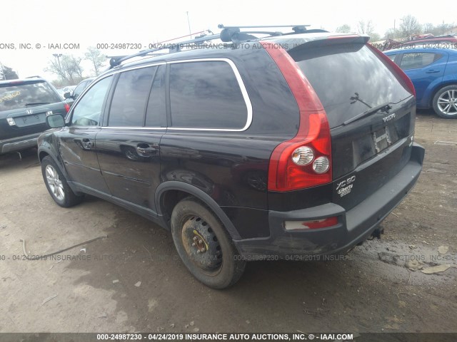 YV4CZ852161269300 - 2006 VOLVO XC90 V8 BLACK photo 3