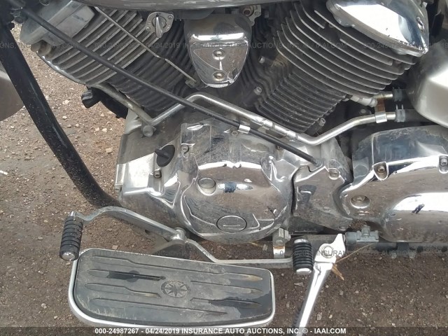 JYAVP11E77A099093 - 2007 YAMAHA XVS1100 SILVER photo 9