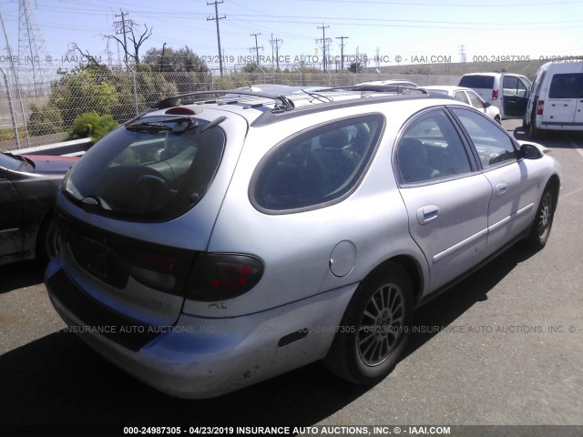 1MEHM59SX4A617011 - 2004 MERCURY SABLE LS PREMIUM SILVER photo 4