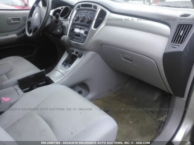 JTEGP21A070148362 - 2007 TOYOTA HIGHLANDER SPORT SILVER photo 5